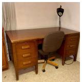 Early Office Desk & Chair