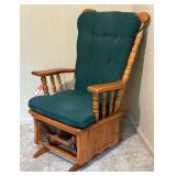 Wooden High Back Glider