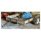 Shop Built Bumper Hitch Utility Trailer - No Title