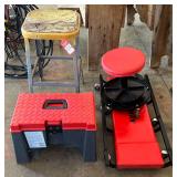 Craftsman Shop Stools & Related Items