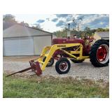 1950 Farmall M Tractor with Freeman Loader