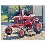 1953 Farmall Cub Tractor with Mid-Mount Mower