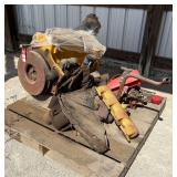 Case 188 Engine Block & Related Items