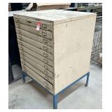 11-Drawer Cabinet Display with New Tractor Head Gaskets & Gasket Sets