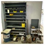 Shelving Unit & Contents