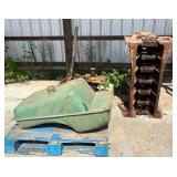 Case Engine Block, John Deere 7330 Axle Corner & Related Items