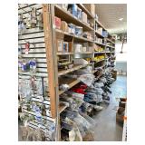 Massive Assortment of New Tractor 3PT Hitch Parts, Drawbars, Tach Parts & Lighting Components