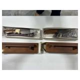 Aloneo Hunting Knives with Sheath - NEW