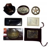 Commemorative Belt Buckles & Related Items