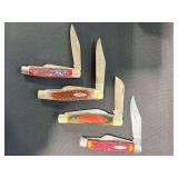 3-Blade Pocket Knives - NEW