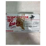 Winchester .40 S&W 165 Gr Ammo