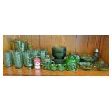 Emerald Green Depression Glass