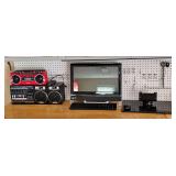 Stereo, Monitor, & Keyboard