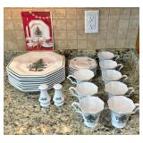 Nikko "Christmastime" Dinnerware Set