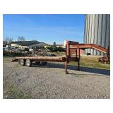 1994 Corn Pro 20+4 Gooseneck Flatbed Trailer