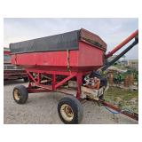 Gravity Wagon Seed Tender with Hydraulic Auger