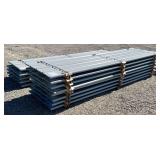 Niccor Stormshield 29 Gauge Metal Siding/Roofing, qty: 25 sheets, color: Silver
