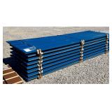 Niccor Stormshield 29 Gauge Metal Siding/Roofing, qty: 32 sheets, color: Gallery Blue