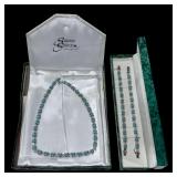 Suzanne Somers Silver Jewelry Set