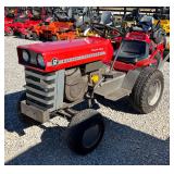 Massey Ferguson 12 Lawn Tractor with Brinly Plow