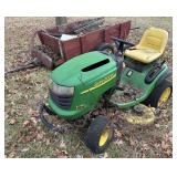 JD L130 L&G Tractor and Shop-Built Tractor