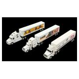 JI Case Diecast Dealer Semi Trucks & Trailer