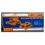 First Gear Construction Pioneers Allis-Chalmers HD-21 Crawler with Offset Disk Harrow