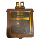 1982 Case 60 Year Dealer Award