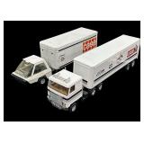 JI Case Diecast Dealer Semi Trucks & Trailer