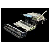 Deutz-Allis Gleaner R-60 Combine with Two Heads