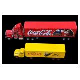 Die-Cast Replica Coca-Cola Semi Trucks & Trailers
