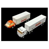 Allis-Chalmers Diecast Dealer Semi Trucks & Trailers