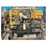 CAT C-15 Running Takeout Engine