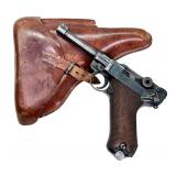 1938 German P.08 Luger 9mm Pistol