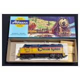 Athearn HO Gauge Chessie System GP-35 Powered Diesel Locomotive