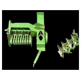 Vintage John Deere Toy Square Hay Baler & 4x Plow