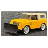 Vintage Eska Tru Scale International Scout Toy Truck with Snow Plow