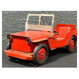 Vintage Marx Willys Toy Jeep