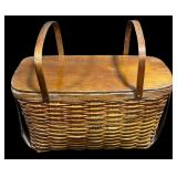 Peterboro Basket Co. Vintage Picnic Basket