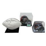 Signed Football Memorabilia