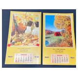 Hill Park Service Corydon, IN 1973 Calendars