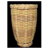 Vintage McAdams Hand Woven Basket Made in New Middletown, IN