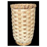 Vintage McAdams Hand Woven Basket Made in New Middletown, IN