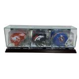 "John Elway" Signed Mini Helmets