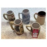 Budweiser Beer Steins