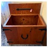 Vintage Horse Stable Themed Toy Box