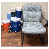 Water Coolers & Outdoor Chair