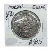 1890-S Morgan Silver Dollar