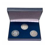 1889-O, 1884, 1897-O Morgan Silver Dollars