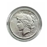 1925 Peace Silver Dollar